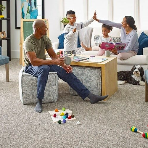 About-Carpet Family playing in living room | Carpet Empire Plus